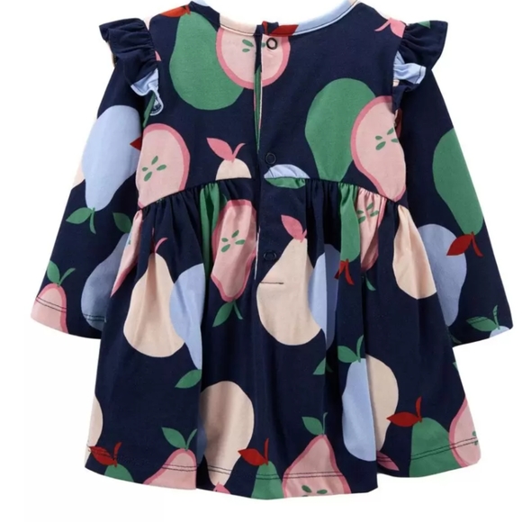 🎉 HOST PICK Carter's Baby Pear Jersey Dress - Picture 2 of 4